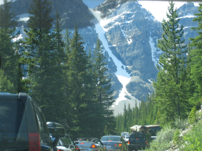 Valley of the ten peaks Banff Jasper Canada Alberta