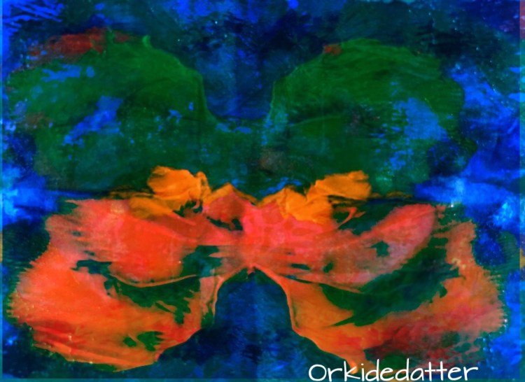 Poem dikt orkidedatterart butterfly norwegian blogger