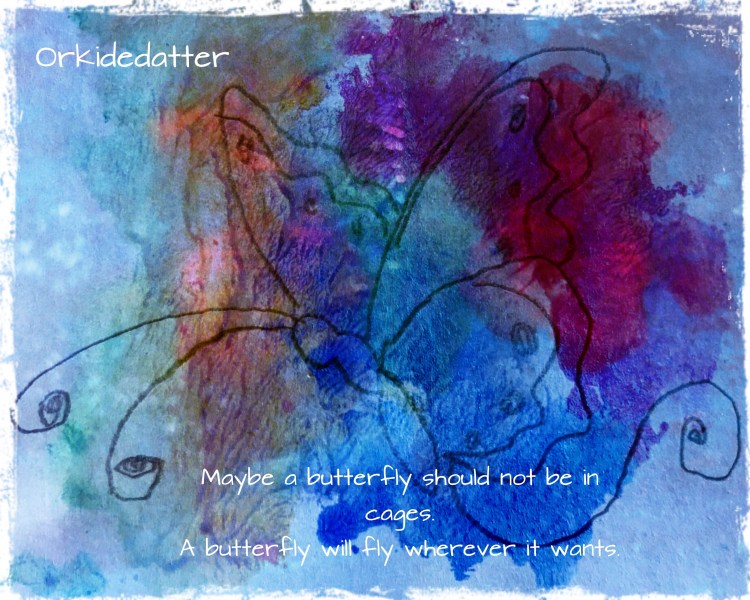 Poem Norwegian blogger trust orkidedatterart